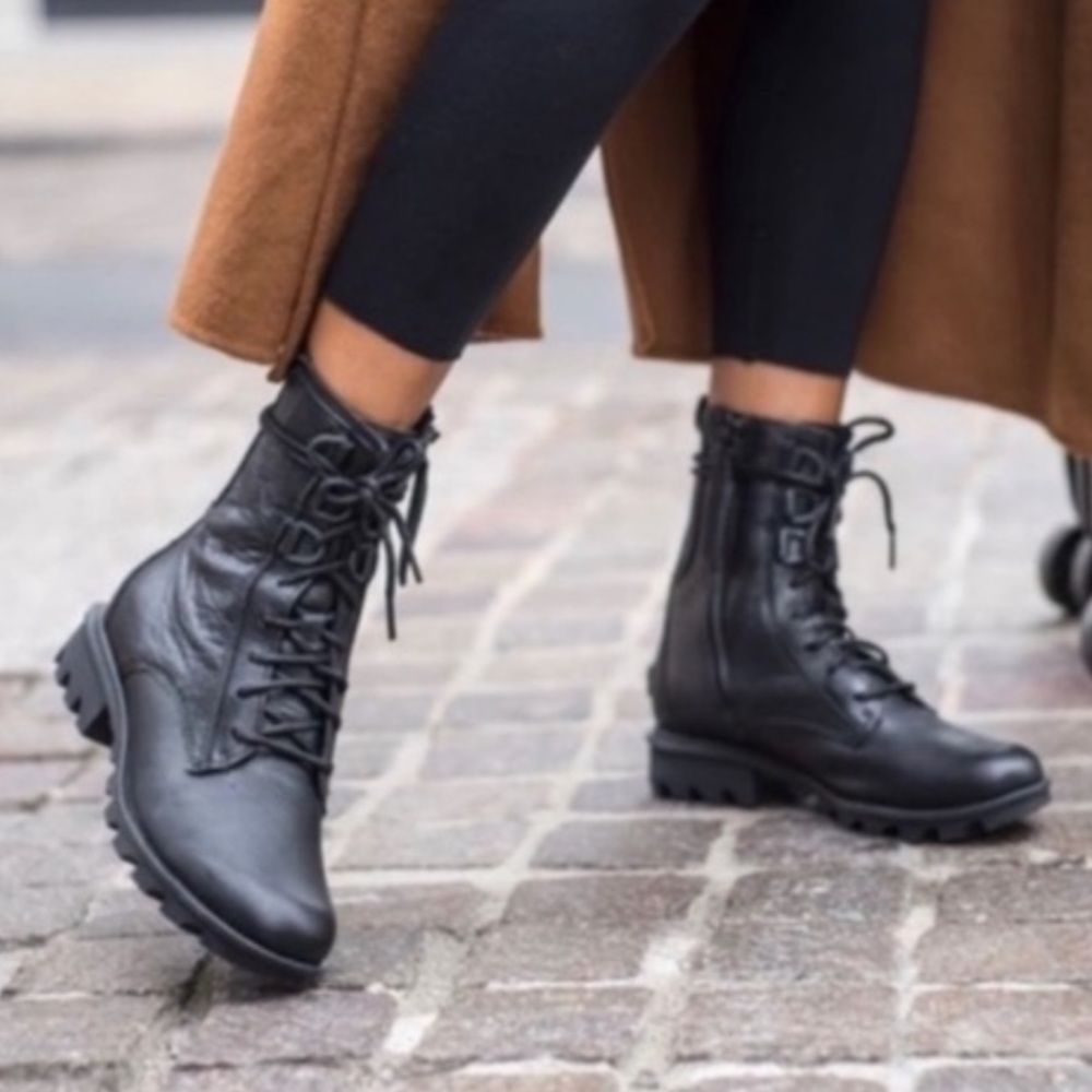 Sorel Phoenix Leather Combat Weather Boots